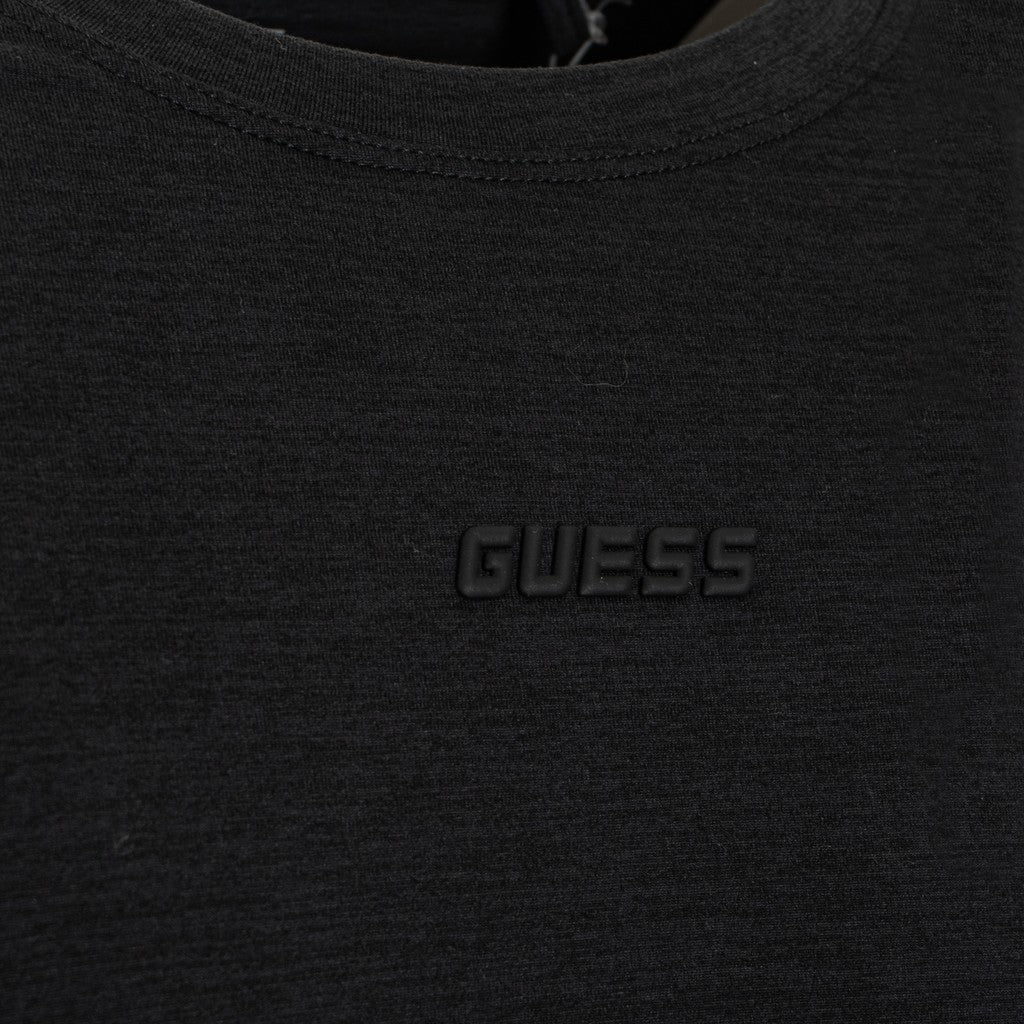 Guess Longsleeve met logo – Zwart