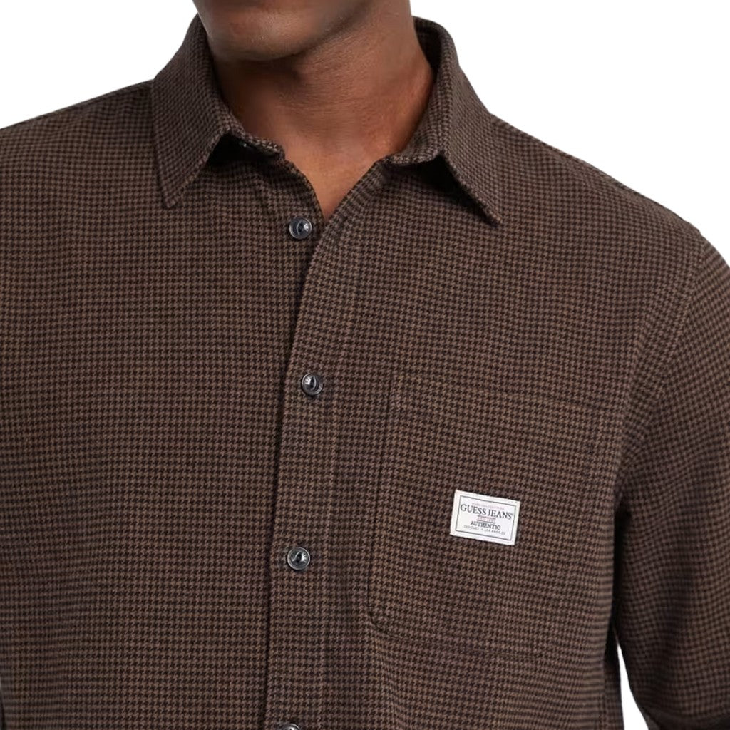 Guess Overhemd – Bruin