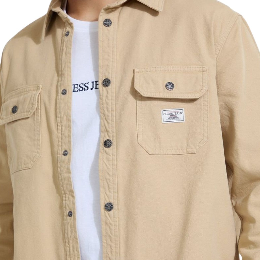 Guess Overhemd – Bruin