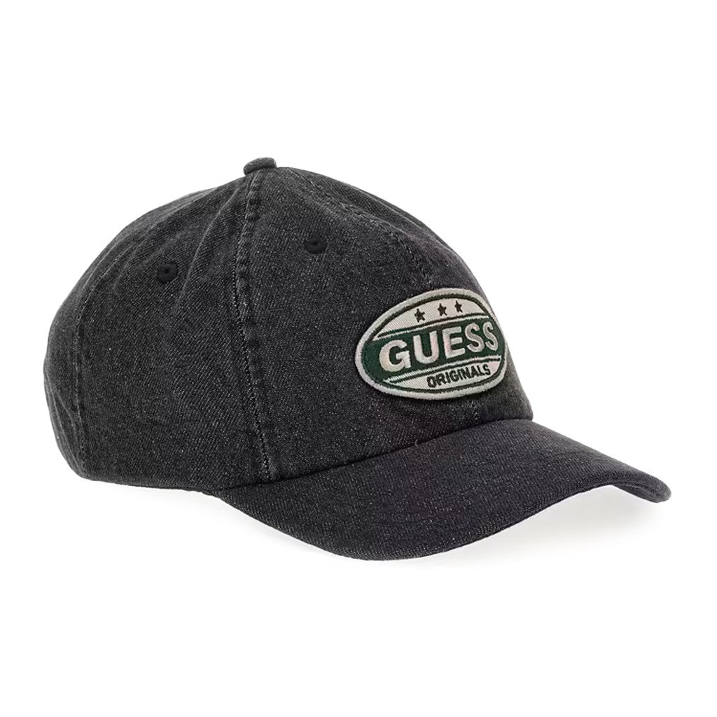 Guess Pet met logoborduring – Zwart