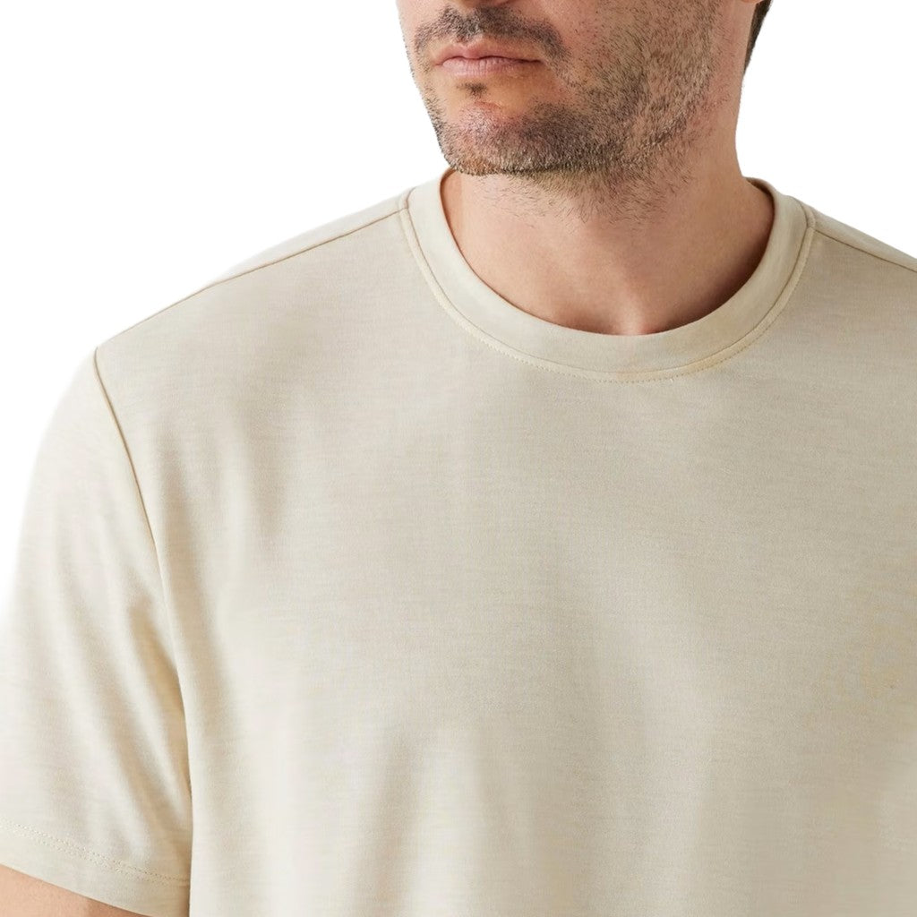 Guess Regular fit T-shirt met logo – Ecru