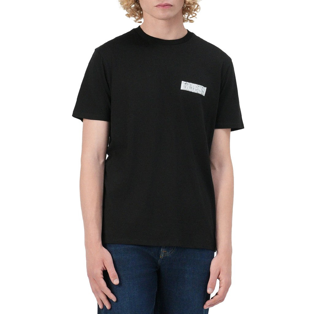 Guess Regular fit T-shirt met logoprint – Zwart