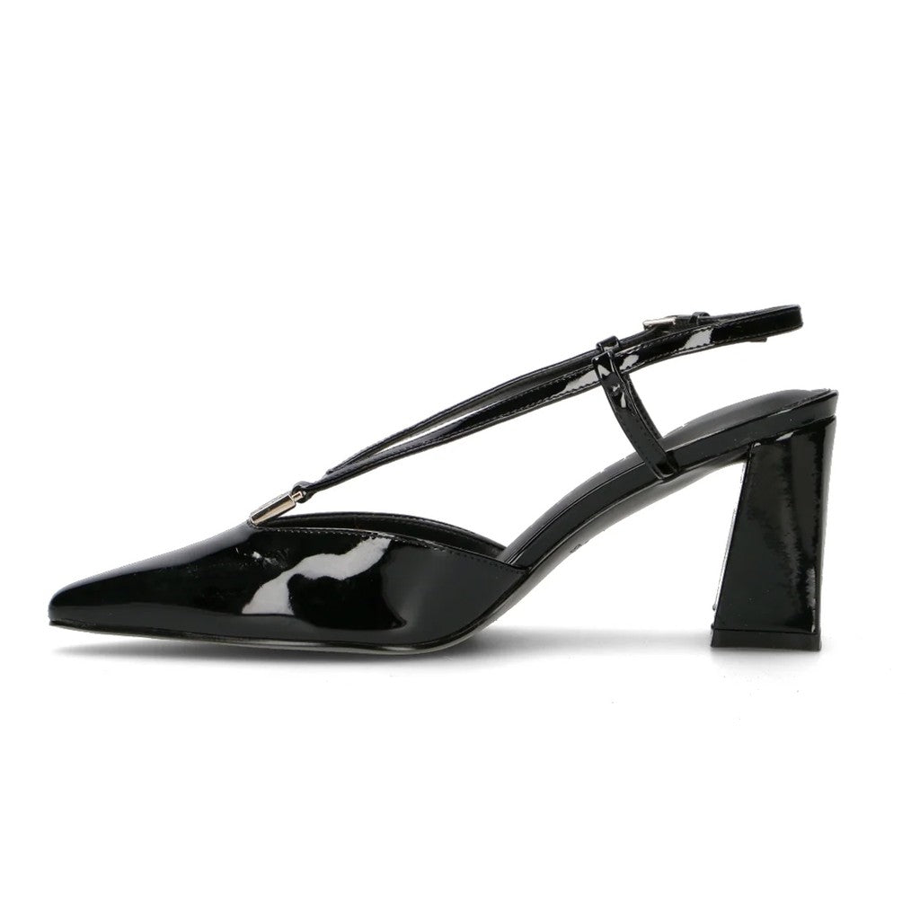 Guess Slingback pumps met blokhak – Zwart