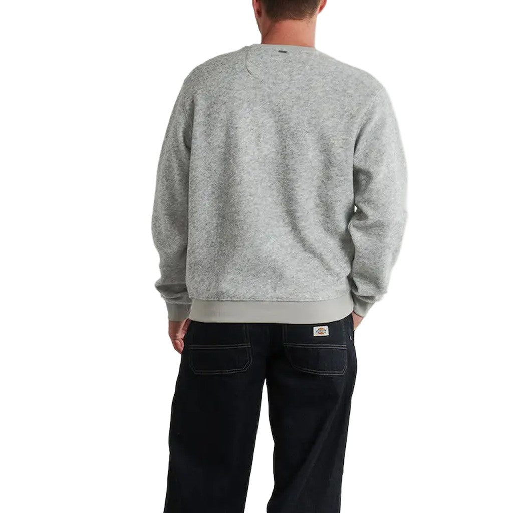 Guess Sweater met logoborduring – Steengrijs