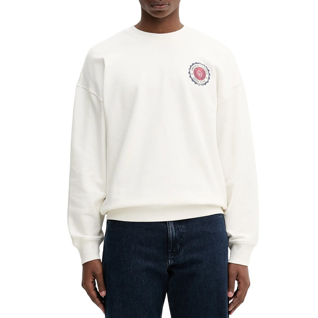 Guess Sweater met logoprint – Wit