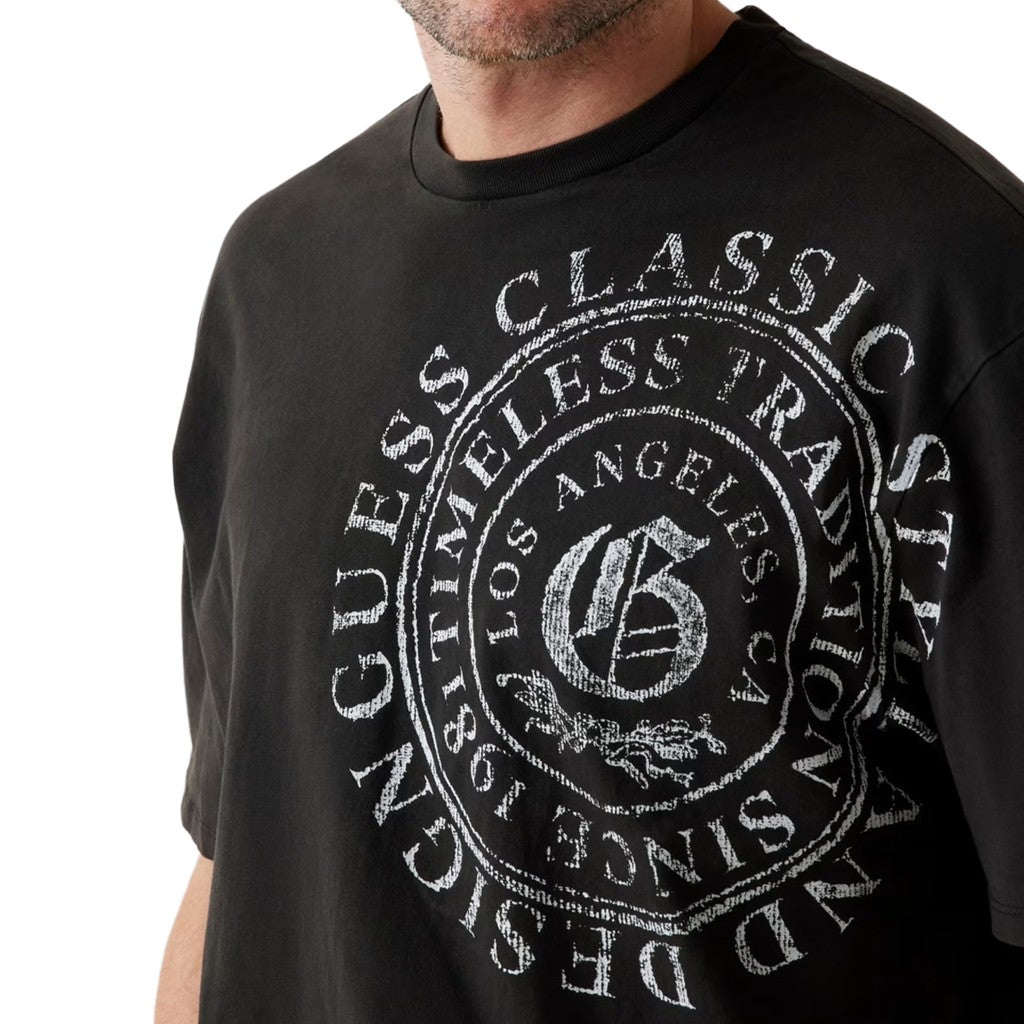 Guess T-shirt met logoprint Heren – Meerkleurig