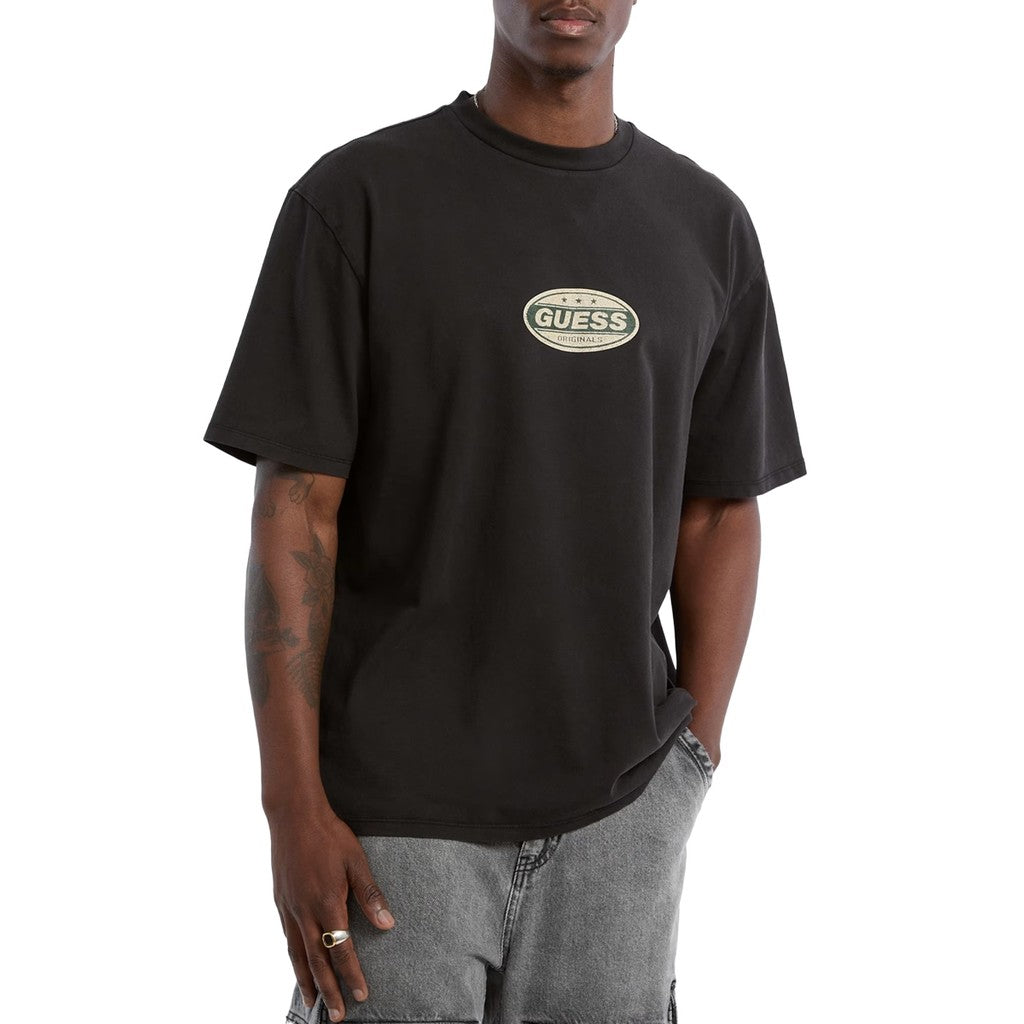 Guess T-shirt met logoprint Heren – Meerkleurig