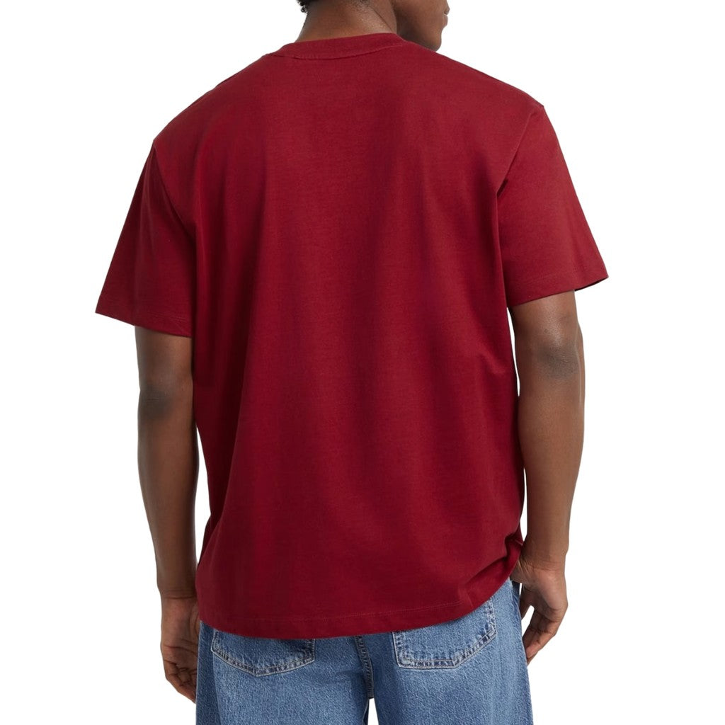 Guess T-shirt met logoprint Heren – Rood