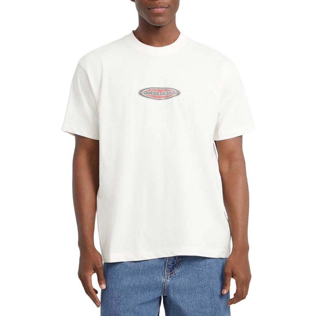 Guess T-shirt met logoprint Heren – Wit
