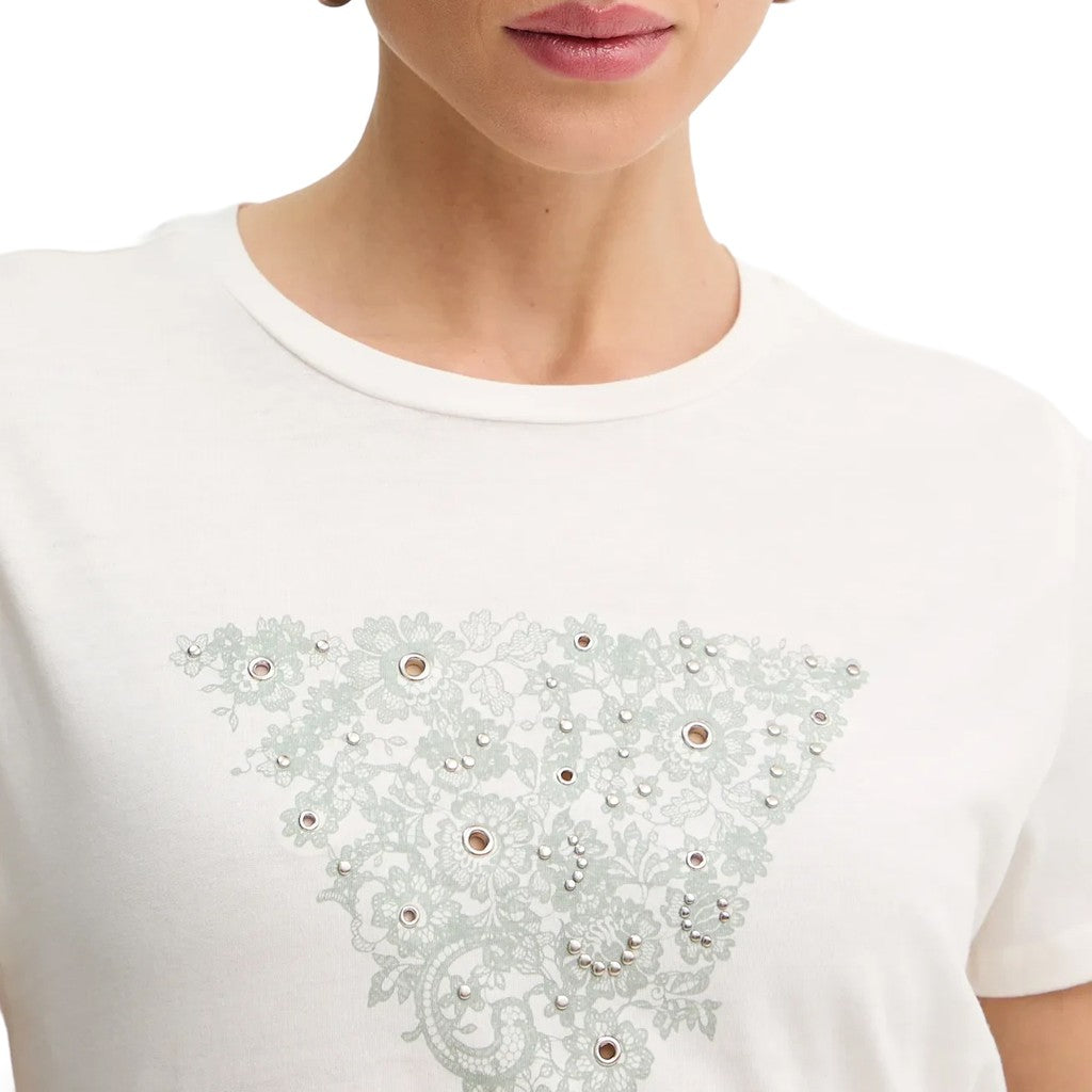 Guess T-shirt met print Dames – Wit