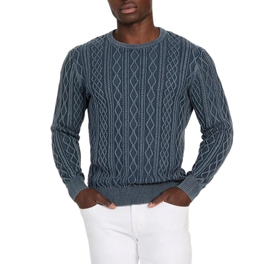 Guess Trui met ronde hals Heren – Blauw