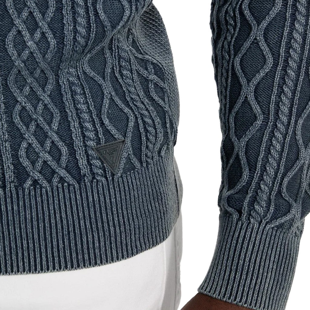 Guess Trui met ronde hals Heren – Blauw
