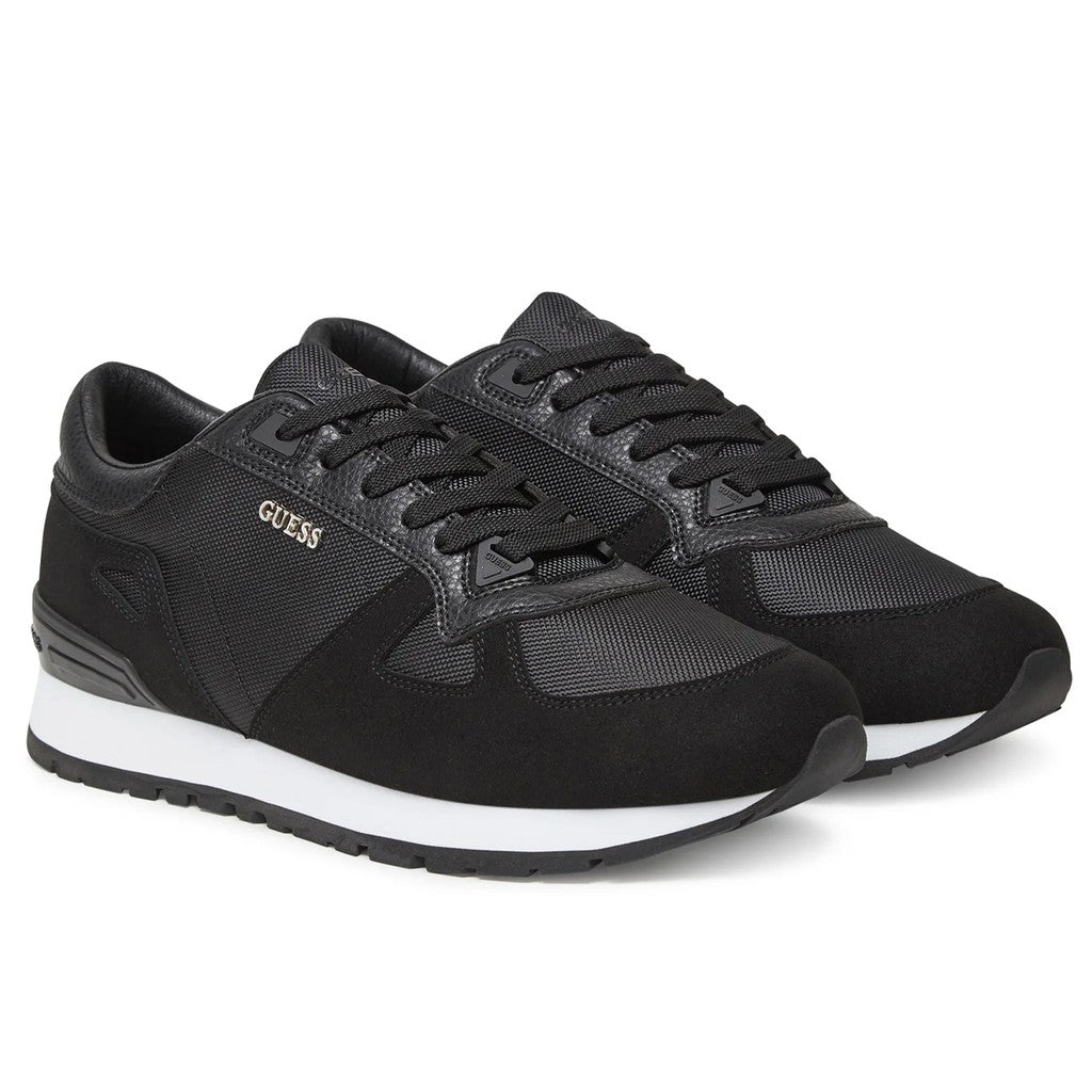 Guess Tweekleurige sneakers – Zwart