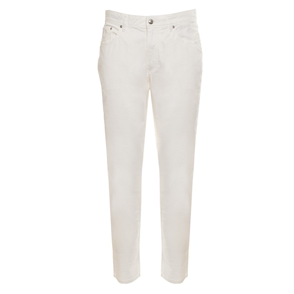 Hackett Broek met vijf zakken – Wit