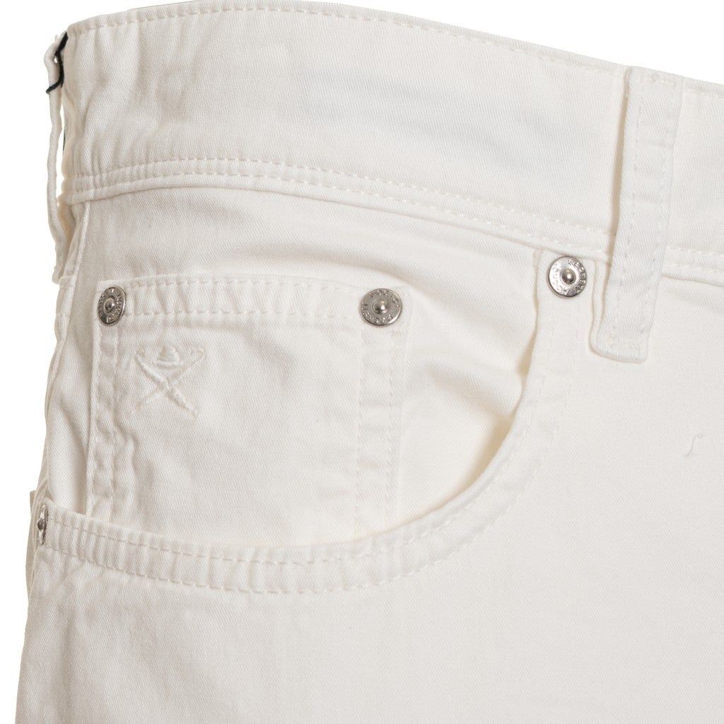 Hackett Broek met vijf zakken – Wit