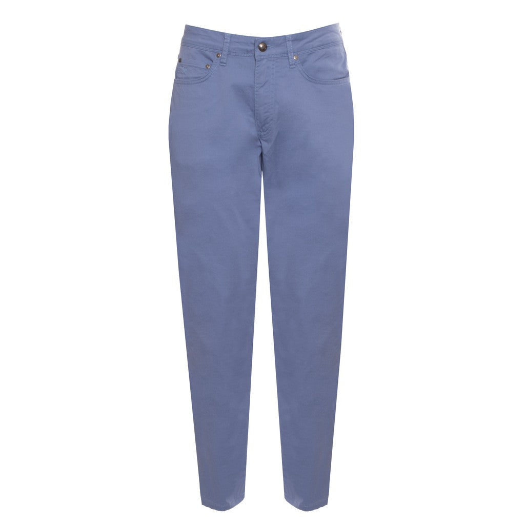 Hackett Broek met vijf zakken – Middenblauw