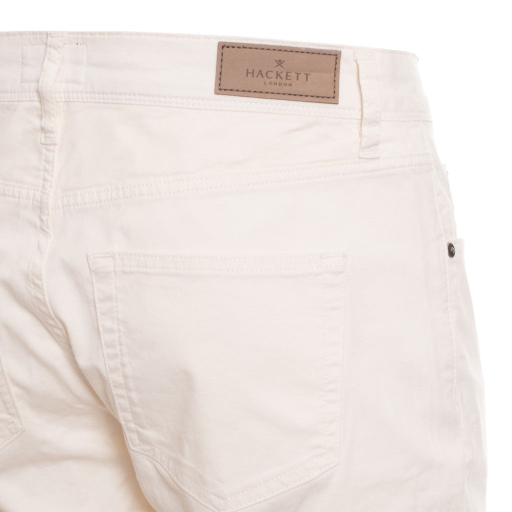 Hackett Broek met vijf zakken – Wit
