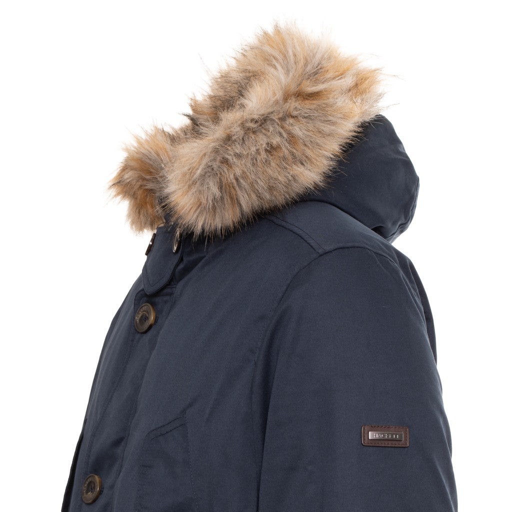 Hackett Jas met capuchon – Donkerblauw