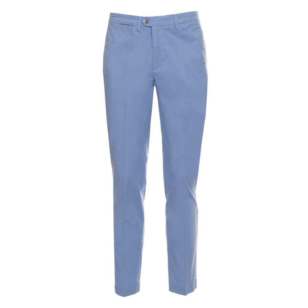 Hackett Slim fit broek – Middenblauw