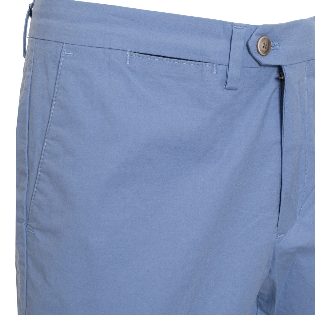 Hackett Slim fit broek – Middenblauw