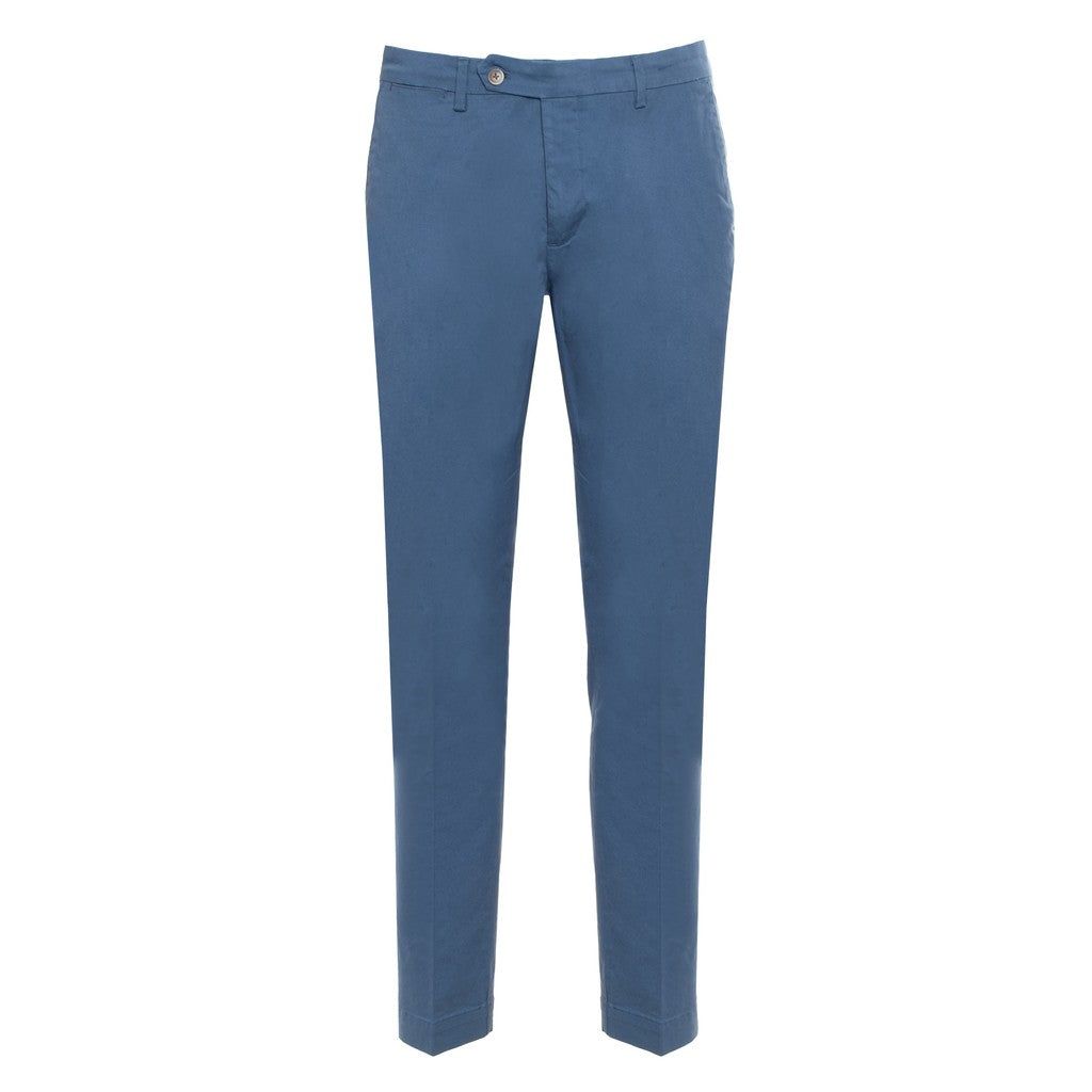 Hackett Slim fit broek – Middenblauw