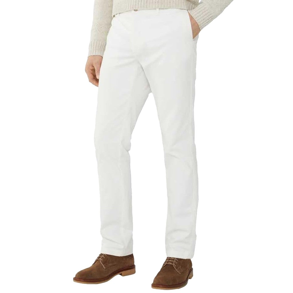 Hackett Slim fit broek – Wit