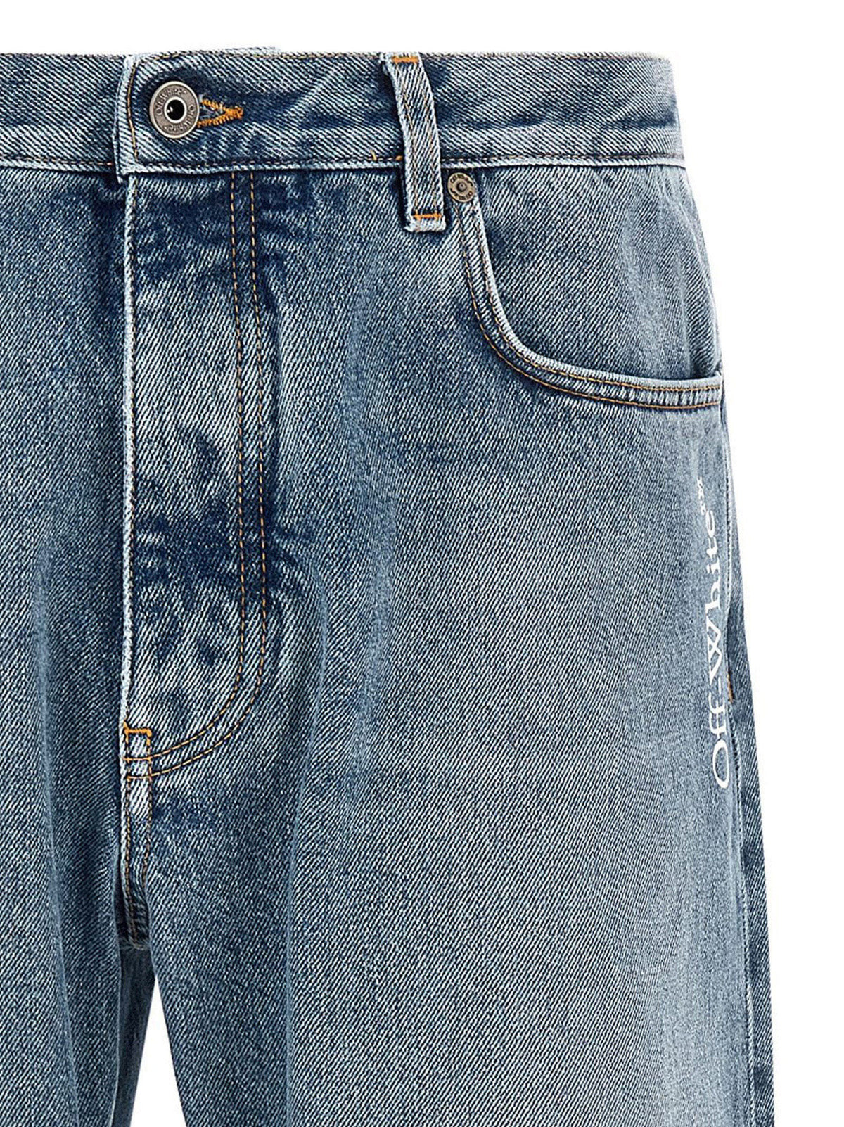 Off-White Half Arrow Jeans – Lichtblauw
