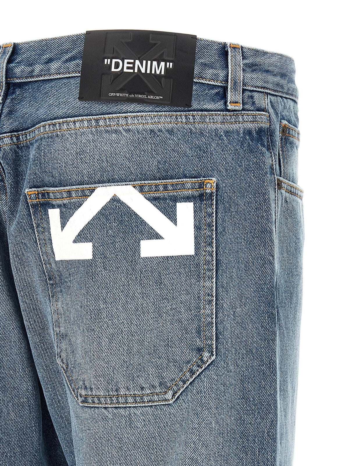 Off-White Half Arrow Jeans – Lichtblauw
