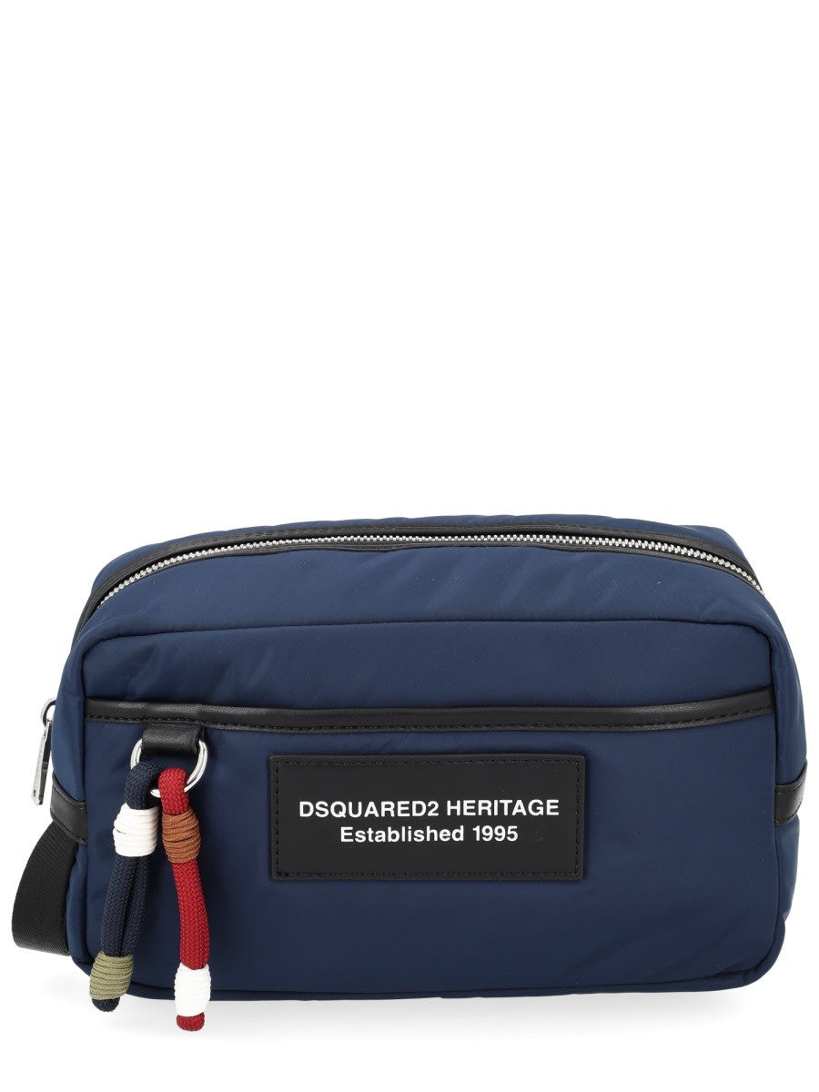 Dsquared2 Heritage Crossbodytas – Marineblauw
