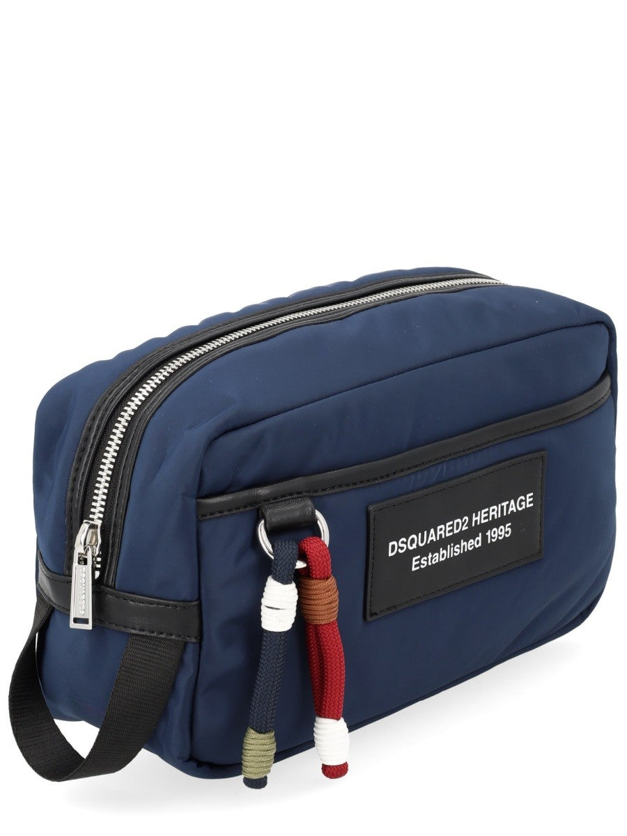 Dsquared2 Heritage Crossbodytas – Marineblauw