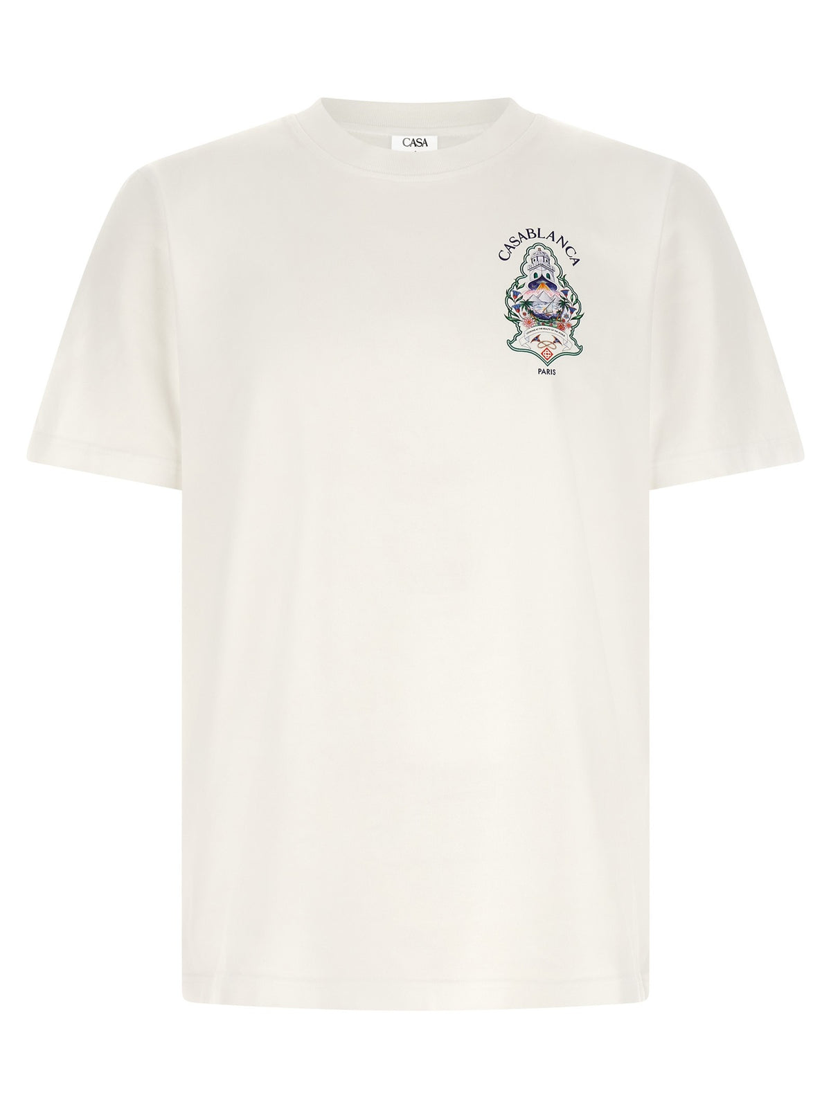 Casablanca Hotel Emblem T-shirt – Wit