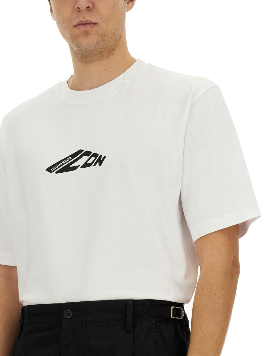Dsquared2 Icon New Generation T-shirt – Wit