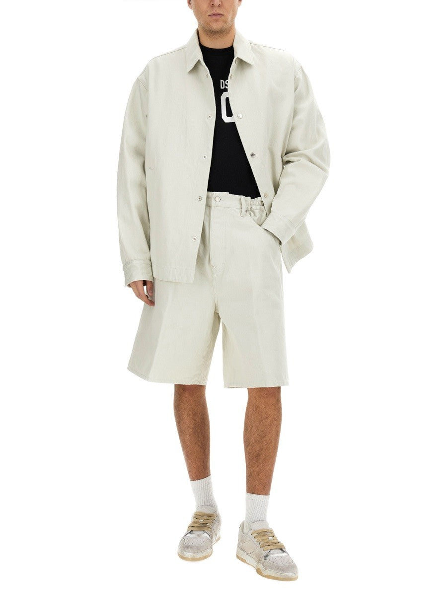 Dsquared2 Icon New Generation Overshirt – Ivoor