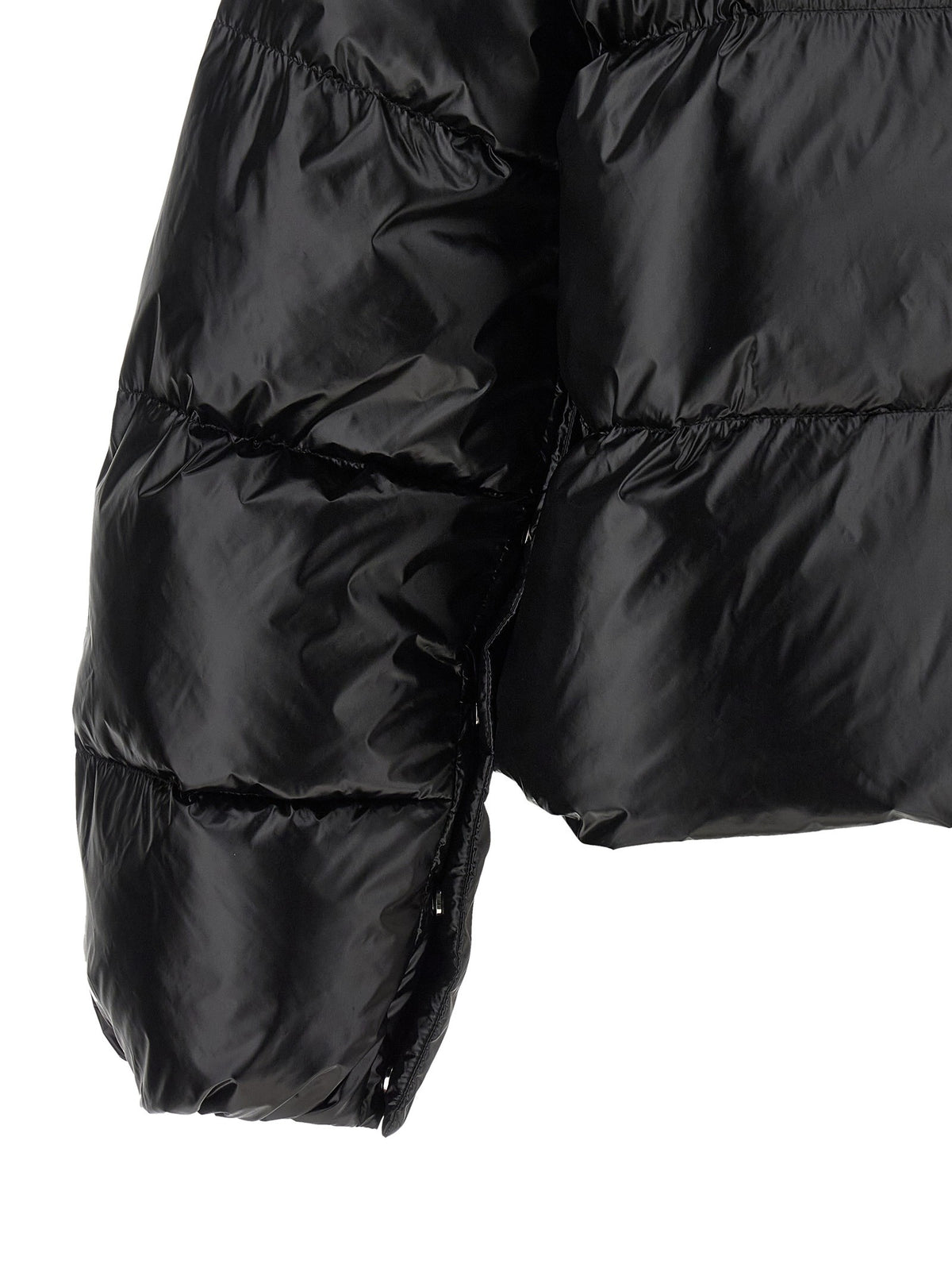 Pinko Impasto Korte donsjas – Zwart