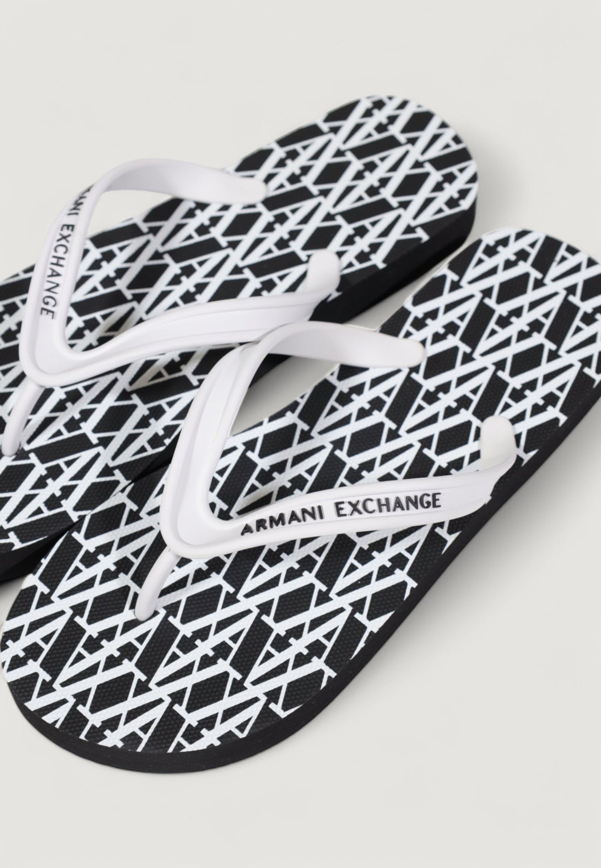 Armani Exchange Teenslippers – Zwart