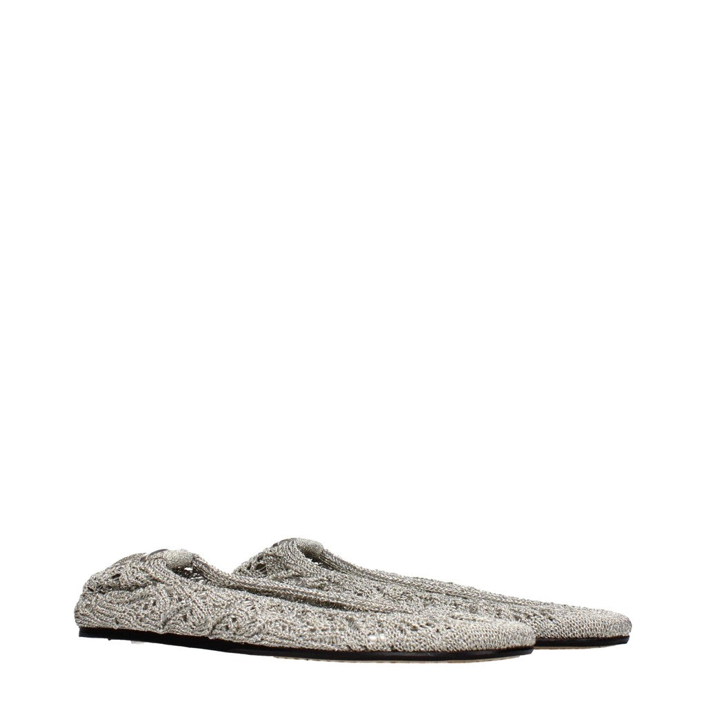 Isabel Marant Ballerina's – Zilver