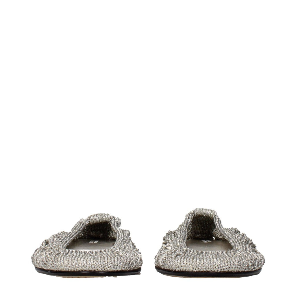 Isabel Marant Ballerina's – Zilver