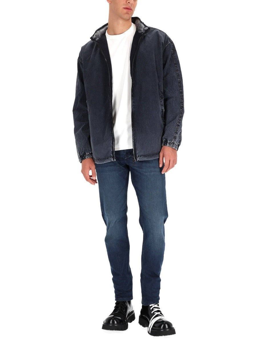 Diesel Nylon jas – Marineblauw