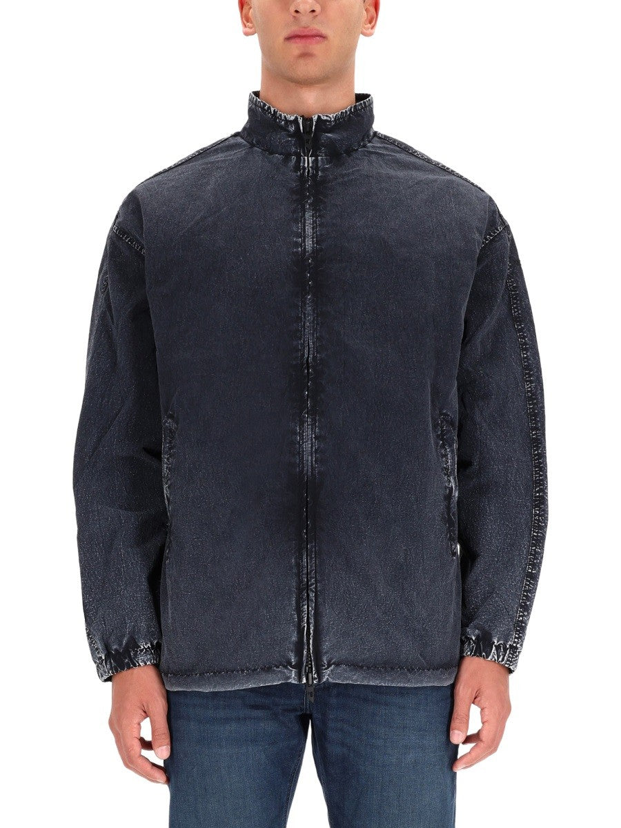 Diesel Nylon jas – Marineblauw