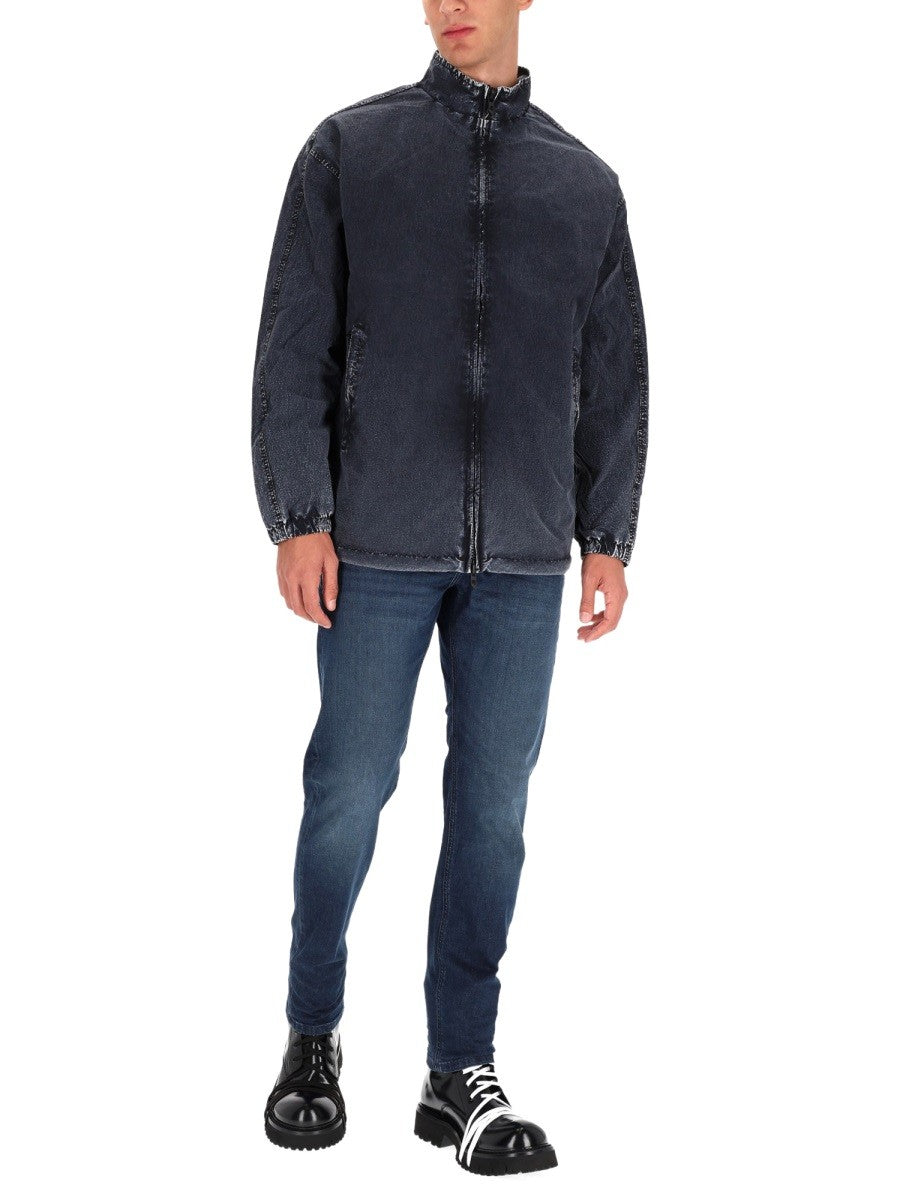 Diesel Nylon jas – Marineblauw