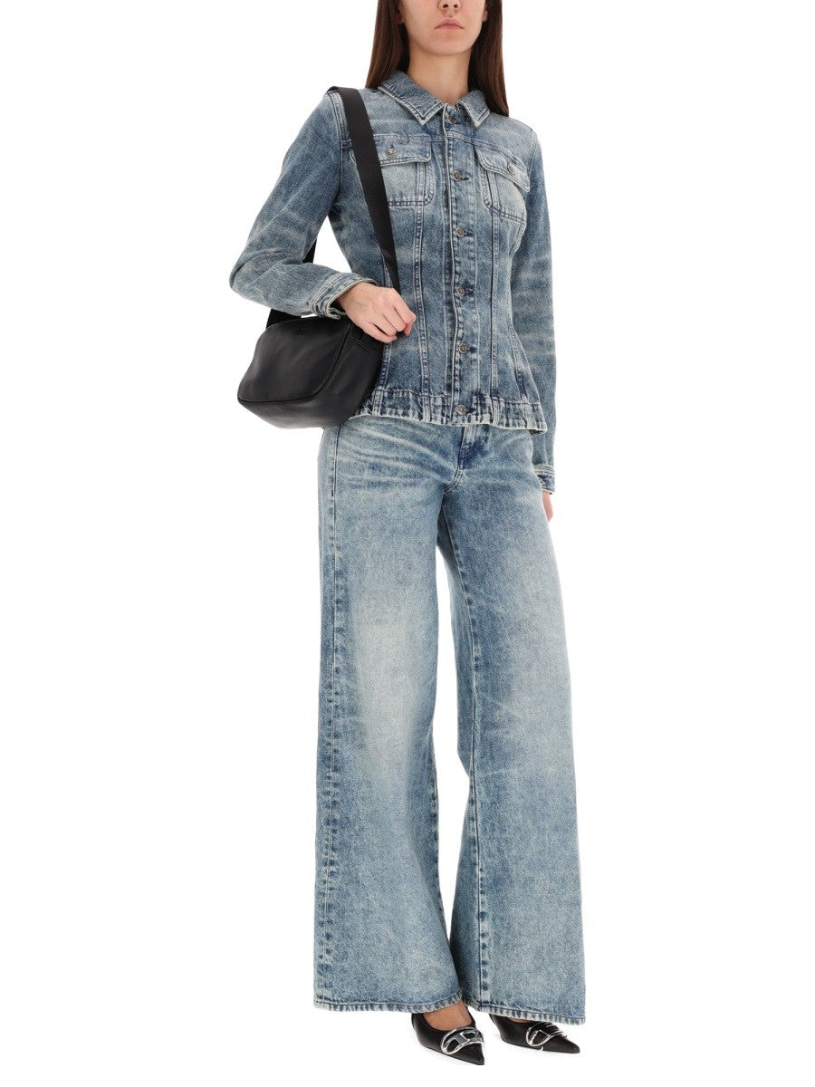 Diesel D-Katerin-Fsh Spijkerjas – Middenblauw