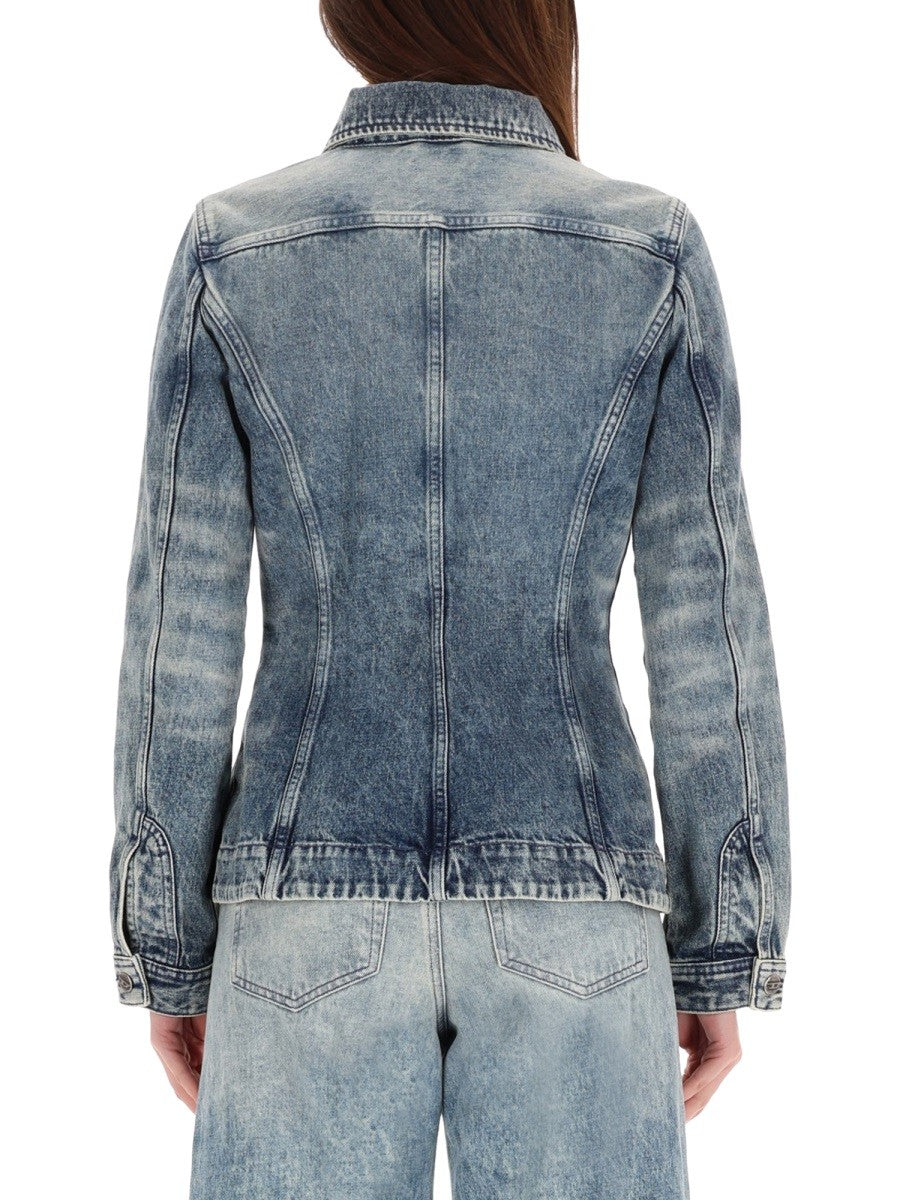Diesel D-Katerin-Fsh Spijkerjas – Middenblauw