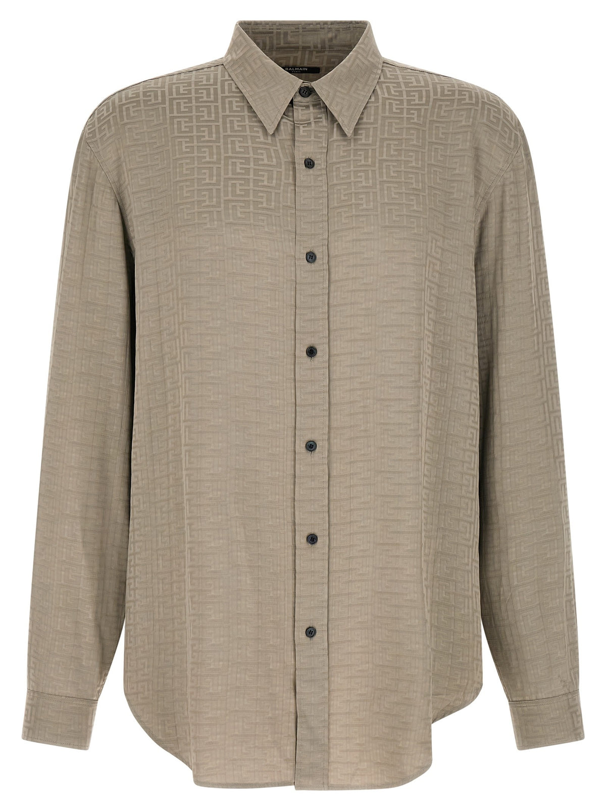 Balmain Monogram Overhemd – Grijs