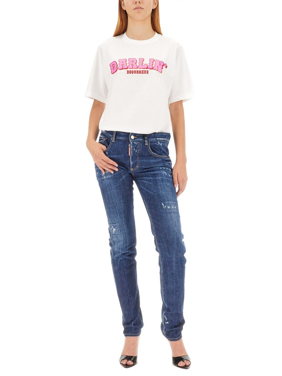 Dsquared2 24/7 Jeans – Middenblauw