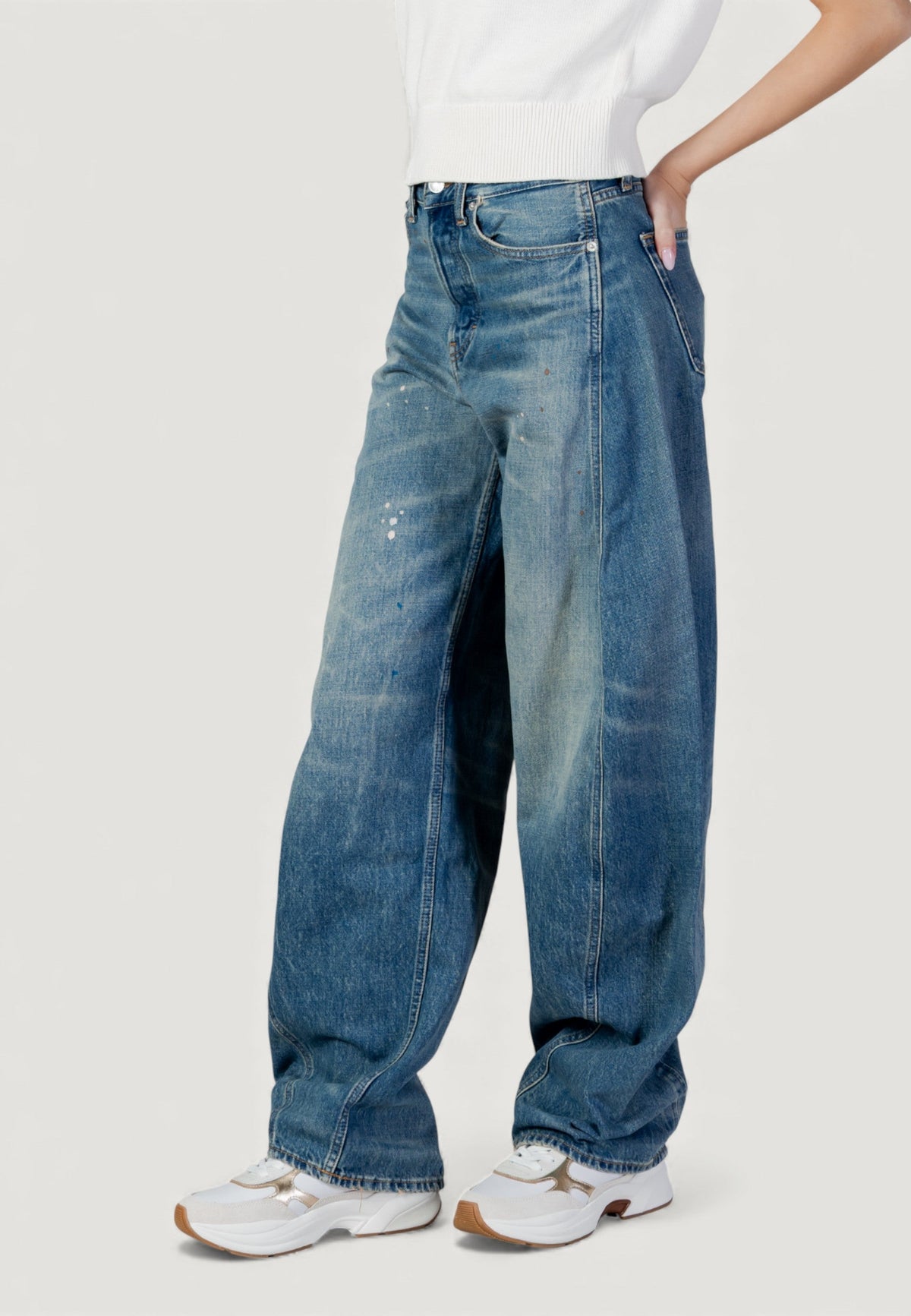 Tommy Hilfiger Slouchy jeans – Denimblauw