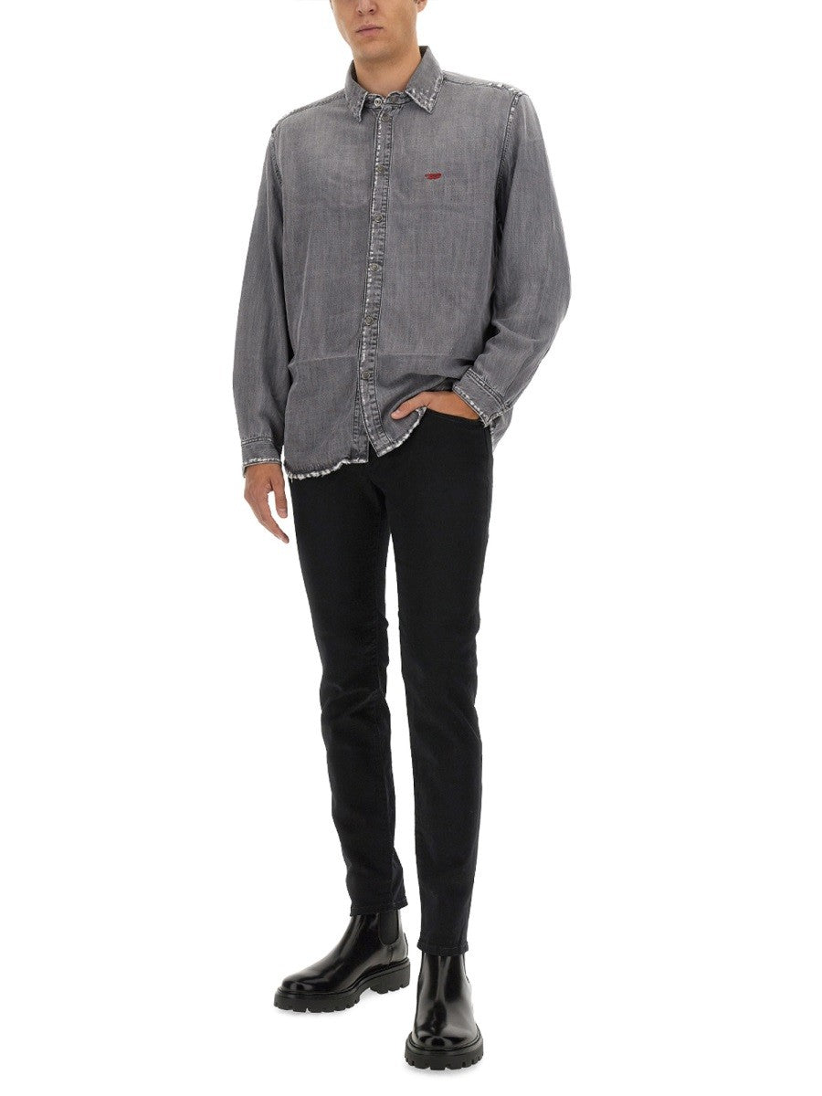 Diesel D-Strukt Jeans – Zwart