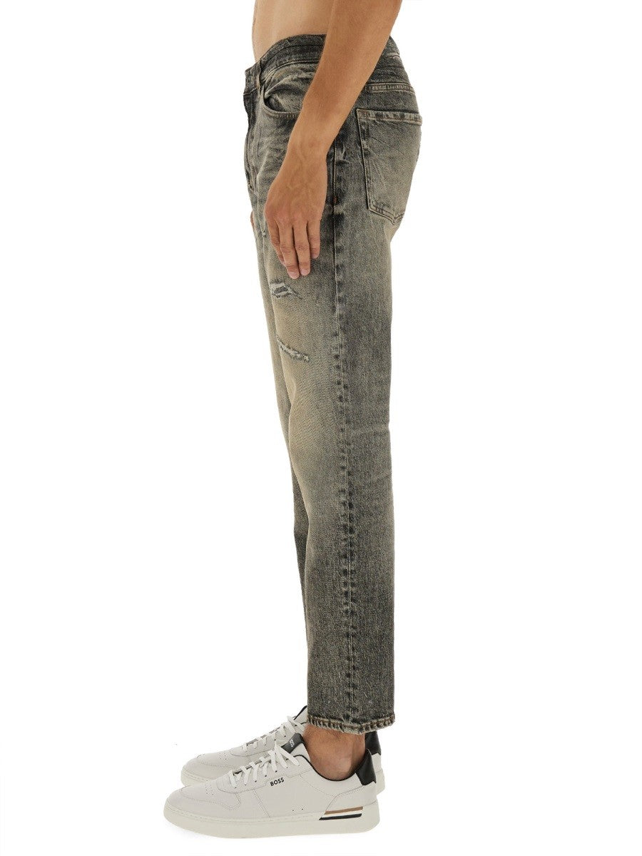 Boss Regular Fit Jeans – Grijs