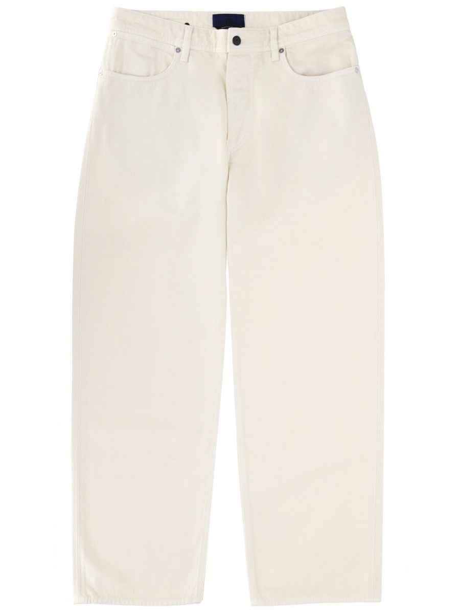 Stone Island Katoenen Jeans – Gebroken wit