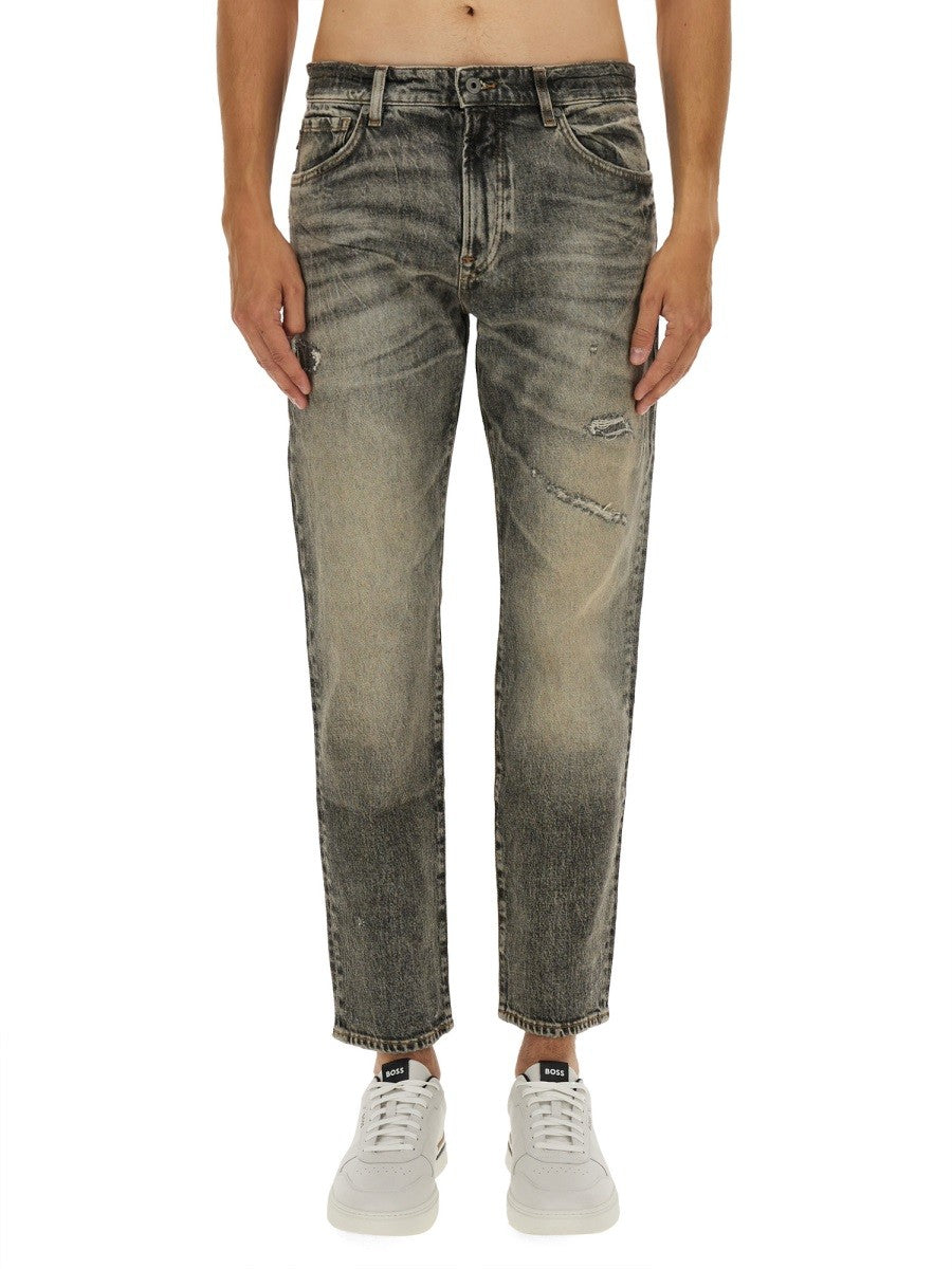 Boss Regular Fit Jeans – Grijs