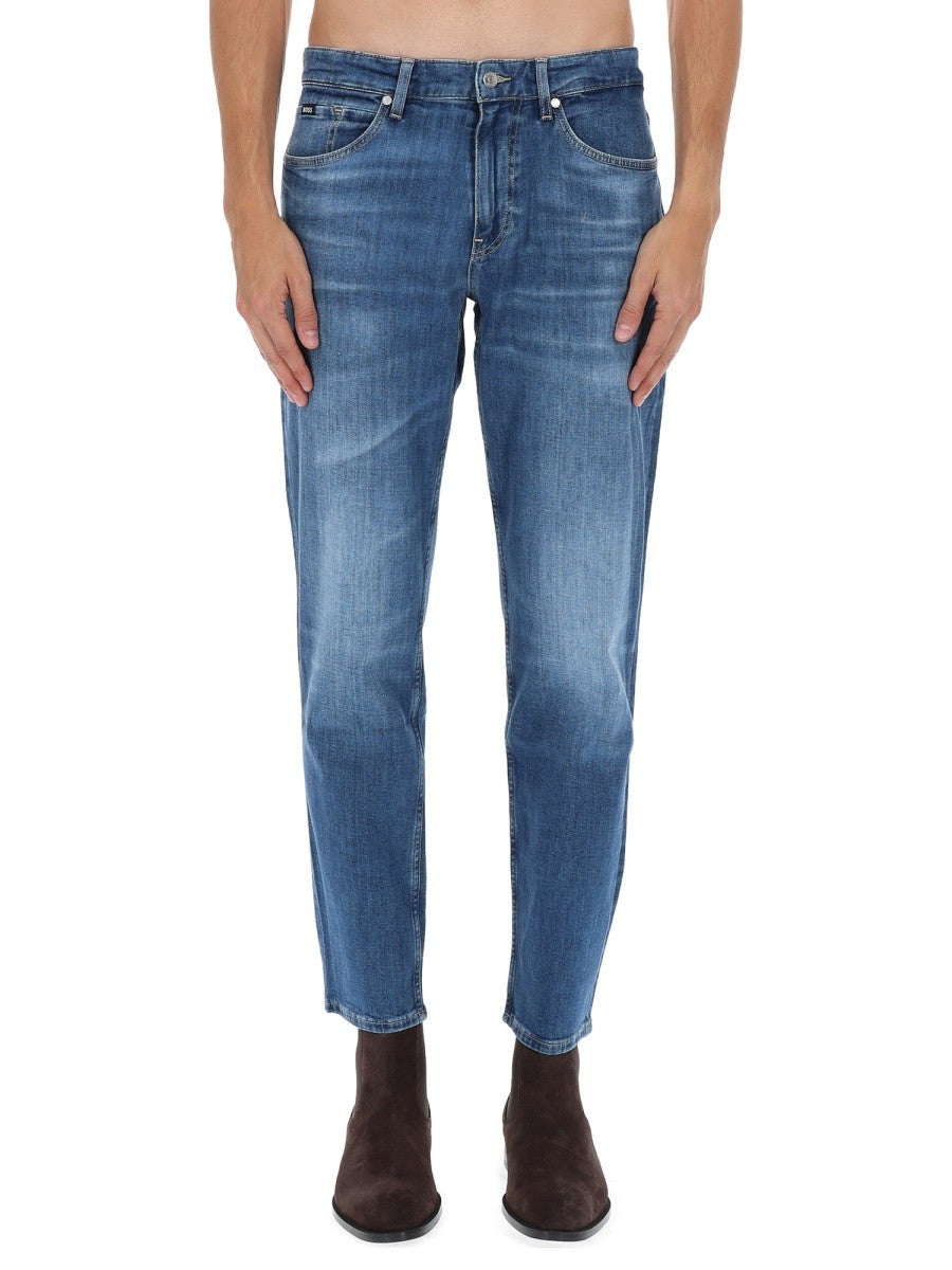 Boss Maine Jeans – Middenblauw
